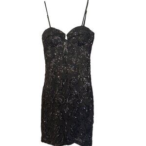 Windsor Black Sequin Dress